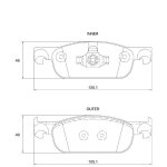 Kbc Brake Pads Front For Renault Clio Sandero