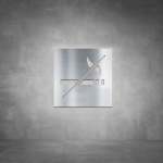 No Smoking Sign - Brushed Stainless Steel
