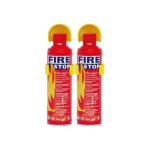500ML Firestop Portable Fire Extinguisher Pack Of 2