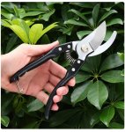 Steel Garden Bypass Pruner - Heavy-duty Secateurs