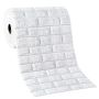Self Adhesive Wall Tiles White Brick Peel And Stick Wall Panels