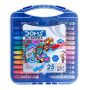 Doms Hex Oil Pastels 25 Plastic Box