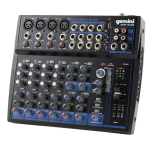 Gemini GEM-12USB : 12 Channel Mixer W USB & Bluetooth