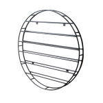 Round Wall Mounted Wine Rack