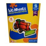 Big Wheels Puzzle Box Set 6 In A Box