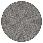 Radius Outdoor Rug In Onyx - 200CM Dia