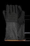 Black Industrial Chemical Unlined Rough Rubber – 35CM G036T
