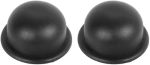 Bwesoo Black 1PAIR Replacement Plastic Stud Feet Pads For Luggage Bags Suitcase Stand Feet Luggage And Travel Gear