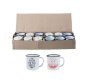 Small Enamel Mug 6CM Decorated Pack Of 12