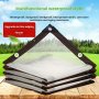 Heavy-duty Waterproof Tarp - Thick Pvc Transparent Sealing Film For Windows Dust & Rain Protection Ideal For Agricultural Use