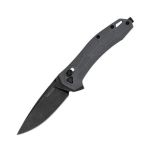 Covalent Duralock Flipper Grey Gfn With Black Stonewash Blade Finish