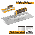 Trowel Notch 10X10MM Tpr abs