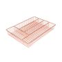 Rose Gold Cutlery Organizer