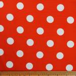 Printed Minimatt Polkadots Orange