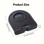 Concentrated Coffee Press Mat - Black Silicone Food Grade - No Mess - Perfect For Espresso Machines - Suitable For Food Contact