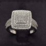 9CT White Gold Dress Ring