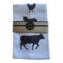 Single Printed Dishcloth - Animals