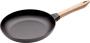 Staub Pans Cast Iron Frying Pan With Wooden Handle 26CM Black