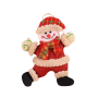 Christmas Decorations Fabric Figurine Pendant-snowman