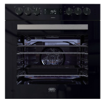Defy – Dbo 488 Slimline Oven- Thermofan +- Black- Undercounter