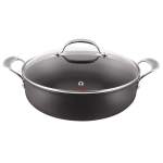 Jamie Oliver Cooks Classics Hard-Anodised Shallow Pan - 30cm