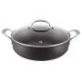 Jamie Oliver Cooks Classics Hard-Anodised Shallow Pan - 30cm