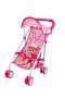 Foldable Pink Toy Pram With Doll