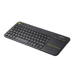 Logitech Wireless Keyboard K400 Plus Touch Dark Grey Unifying USB Receiver 18-MONTHS Battery Life 13 Function Integrated Hot