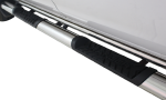 Ford Ranger T6 Stainless Steel Side Steps - Double Cab