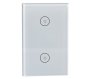 Qualitel Smart Wi-fi Light Switch - 2 Gang