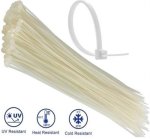 Noble Nylon Cable Ties 3.6 X 250MM Pack Of 100 - White
