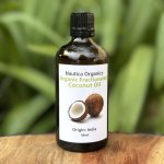 Organic Fractionated Coconut Oil 100ML Nautica Organics