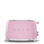 Smeg Toaster 2 2 Pink Glossy 50S Style