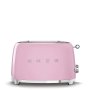 Smeg Toaster 2X2 Pink Glossy 50'S Style