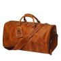 Leather Duffel Bag - Leather Duffel Bags For Men - Overnight Travel Bag