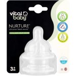 Vital Baby Silicone Assist Teat Medium Flow