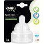 Vital Baby Silicone Assist Teat Medium Flow