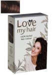 love my hair herbal hair dye - brown