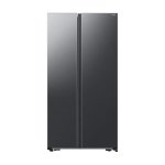 Samsung Side By Side Fridge Gentle Black Matt RS57DG4000B4FA