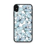 Custom Printed Tpu Cases - Apple Iphone XS Max & 39 Blue Butterfly& 39 By
