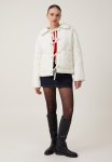 Cotton On Quilted Tie Up Jacket-ivory
