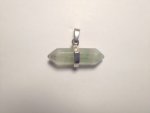 Fluorite Double Sided Point Pendant F183