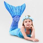 3 Piece Kids Ocean Blue Mermaid Bikini GB14 - 150