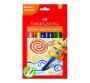 Retractable Wax Crayons Assorted 12 Pack