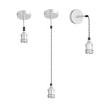 Trio Flex 3 In 1 Satin Chrome Light Kit