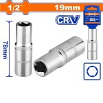 1 2" Drive Deep Hexagonal Socket 19MM WSC7219
