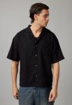 Textured Street Shirt - Texture black