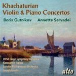 Khachaturian: Violin & Piano Concertos Cd