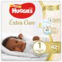 Huggies Extra Care Nappies Size 1 42S