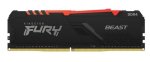 Kingston Fury Beast Rgb 16GB 1X16GB DDR4-3000MHZ CL16 1.35V Black Desktop Memory